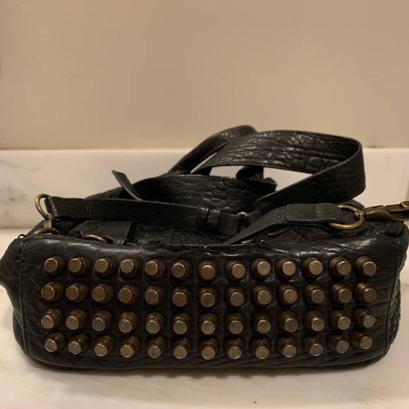 Alexander Wang Dumbo Black Leather Backpack